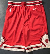 Nike Dri-Fit NBA Authentic Shorts Chicago Bulls Youth Kids Size XL