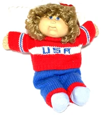 Vintage Cabbage Patch Kids Girl 1978 1982 Coleco 16” Blonde Hair Reg. No PA-1044
