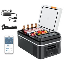 VEVOR Kompressor Kühlbox Auto Autokühlschrank 20L DC 12/24V AC 100-240V
