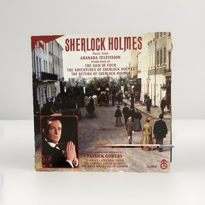 Sherlock Holmes Soundtrack Patrick Gowers 12'' Black Vinyl LP DigMIX Wren Orch
