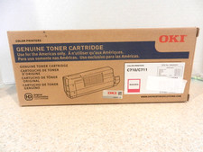 OKI C710 / C711 Magenta Toner Cartridge 44318602 Okidata New Open Box