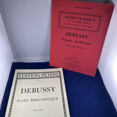 Debussy Suite Bergamasque Second Arabesque for Piano Solo Two Books