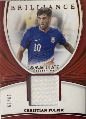 24-25 Panini Immaculate Collection Brilliance Christian Pulisic USMNT USA Milan
