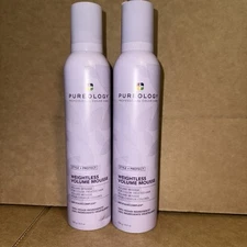 2 Pack Pureology Style + Protect Weightless Volume Mousse 8.4 oz Each FREE SHIP!