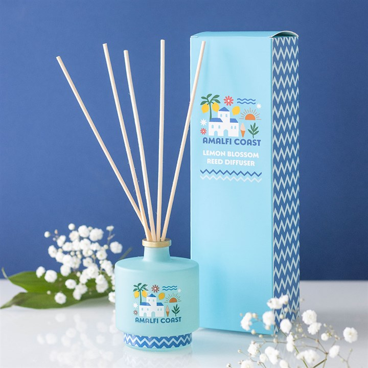 Amalfi Coast Lemon Blossom Reed Diffuser 100ml Home Fragrance Gift - Image 2