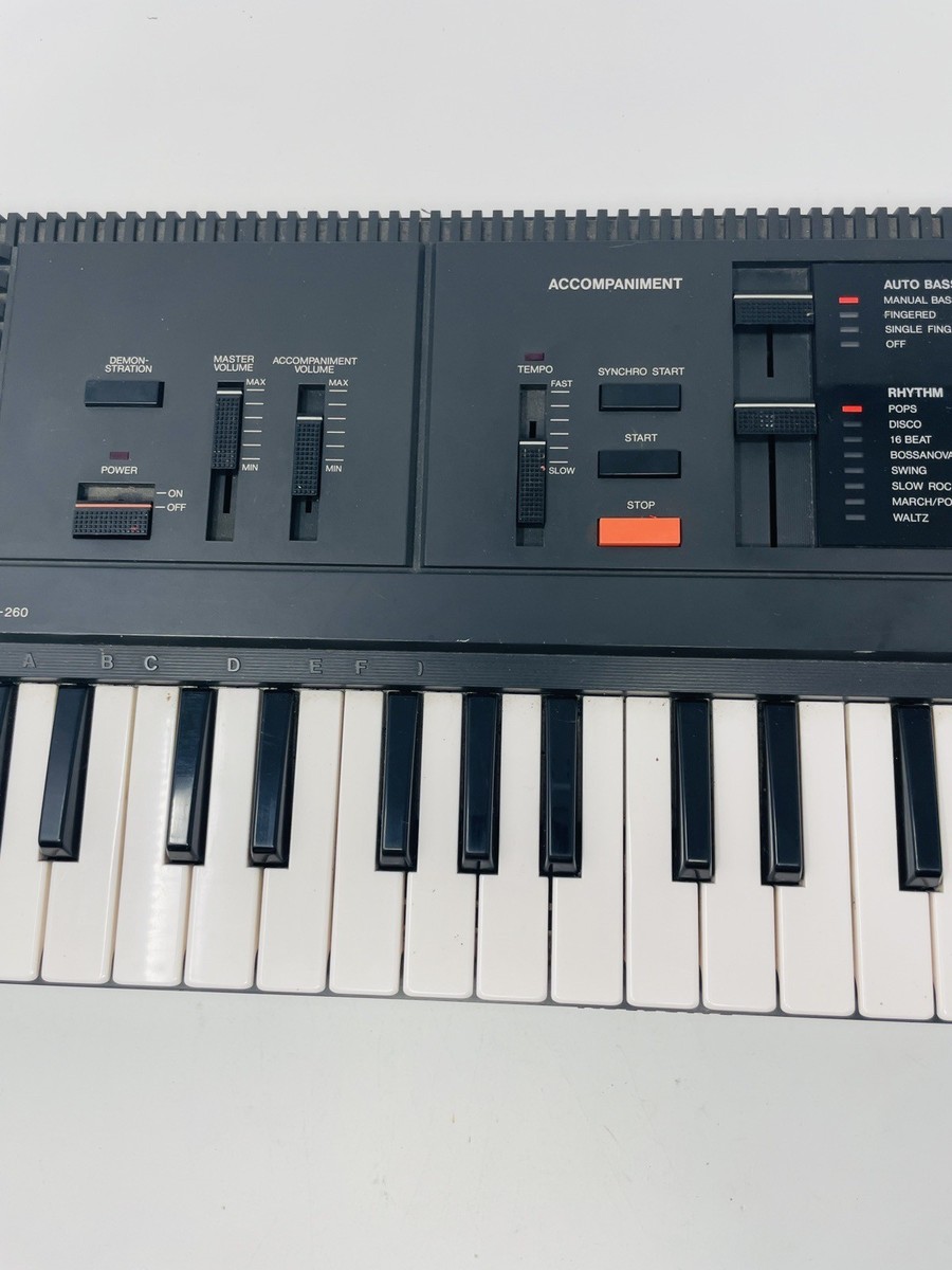 WORKING Vintage Yamaha Portasound PSS 260 Mini Keyboard