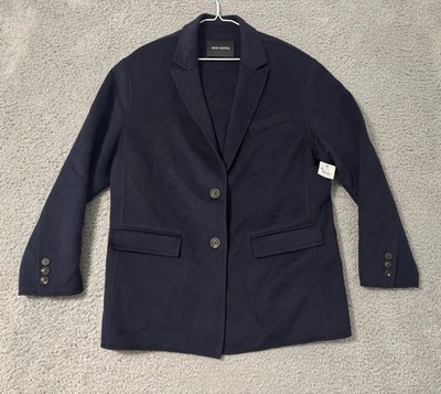 Iris Von Arnim Damara Midnght Blue Size 38 Cashmere Wool MINTY $2100 MSRP