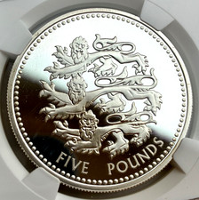 £5 Five Pound Silver Proof Coin 2023 NGC PF70 Pride of England Britain