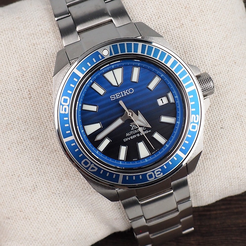 極希少◆AOR名盤◆SHELL OF THE OCEAN/TURN BLUE Seiko Prospex SRPC93 Save The Ocean Divers Blue Dial Automatic