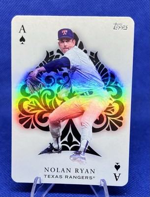 2023 Topps Series 1 NOLAN RYAN ALL ACES PURPLE BACK HOF Rangers #AA-1