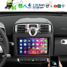 Apple Carplay Android 14 Autoradio GPS Navi WiFi Für Smart Fortwo 451 2005-2009
