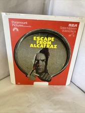 Escape From Alcatraz 1979 Ced RCA Selectra Vision