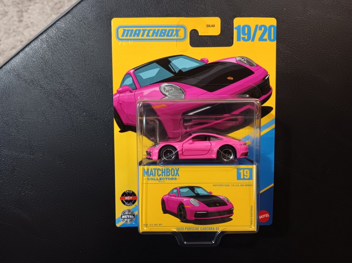 Matchbox Collectors #19 2020 Porsche Carerra 4S Pink Diecast Car