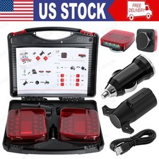 Wireless Magnetic Trailer Lights   Rechargeable LED TailLight Kit For Trailer
