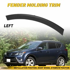 Front Left Bumper Wheel Fender Molding Trim Cover For Toyota Rav4 2013 2014 2015 Front Left Bumper Wheel Fender Molding Trim Cover For Toyota Rav4 2013 2014 2015