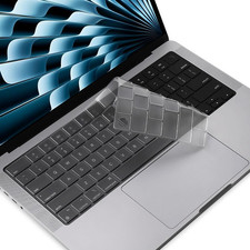 Keyboard Cover Skin for 2025 MacBook Air 13.6 inch 15.3 inch M4 Transparent