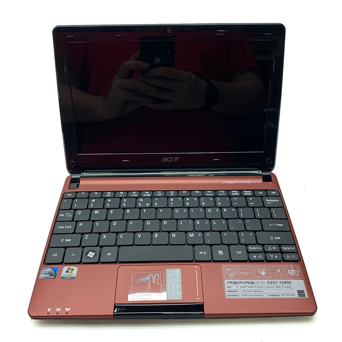 未使用 ACER Aspire One D257-BK512 ノートパソコン Acer Aspire One D257 In Pc Laptops & Netbooks for sale | eBay