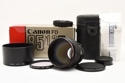 Video [Top NEUWERTIG mit Box] Canon neues FD 85mm f/1.2 L Portrait Prime Obje...