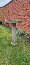 One off unique garden bird bath cast Aluminium very heavy Birdbath