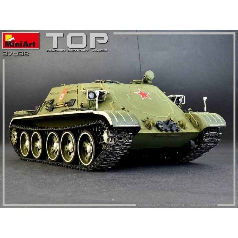 Modello Carro Armato Veicolo Di Recupero Corazzato Miniart 37038 1/35 - Immagine 2 di 4