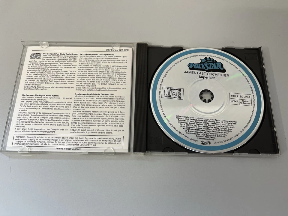 James Last – Superlast - rares CD Album © 1983 - Bild 2 von 3