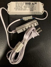 Tresco L-DC-SLELT60-1 12 Volt 60 Watt Plug-In Power Supply White