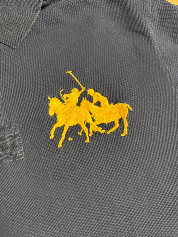 Ralph Lauren Polo long sleeved polo shirt navy size L image 4