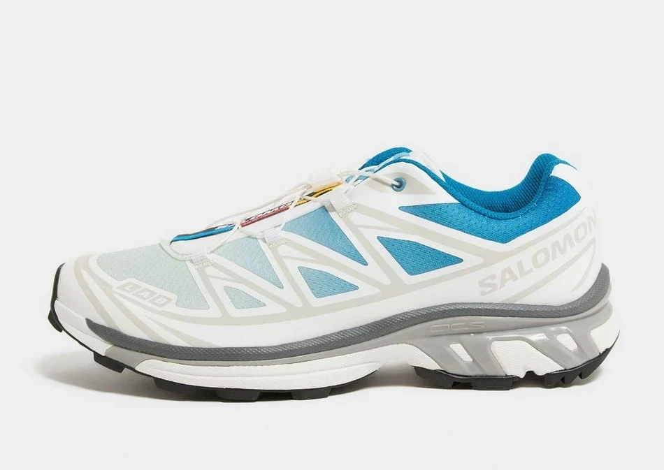 Salomon XT-6 Men's Trainers in White and Blue Shoes