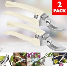 Garden Pruning Shears 2 Pack Gardening Shears Garden Scissors Stainless