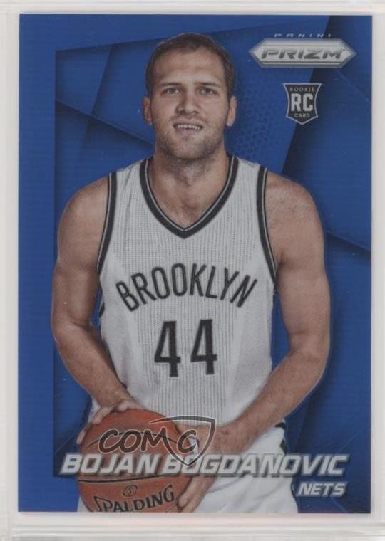 2014-15 Panini Prizm Blue Prizm 99/99 Bojan Bogdanovic #293 of5