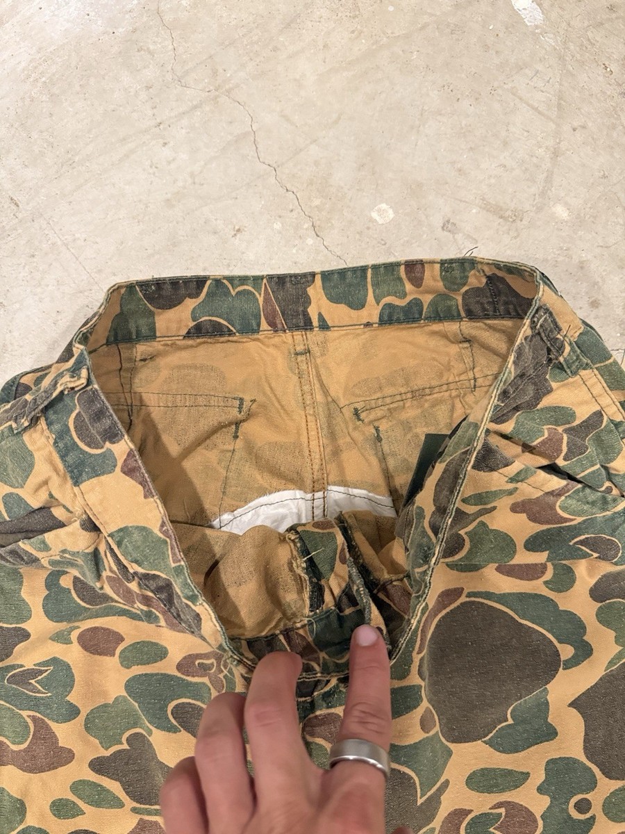 Vintage Saftbak Duck Camo Cargo Pants Men's Size 32x25 Hunting | eBay