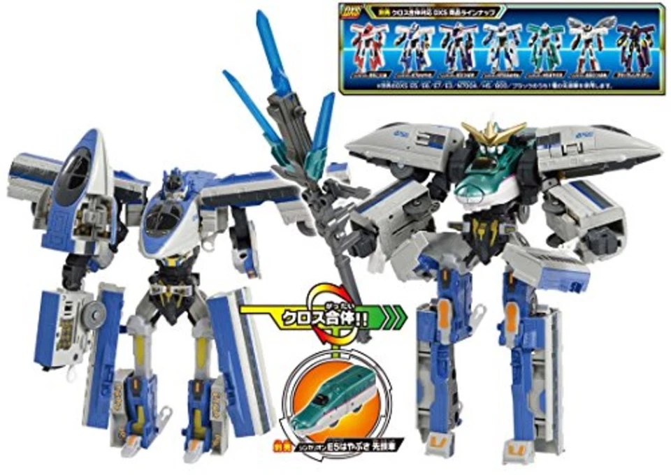 Pla-rail Shinkansen Deformation Robo SHINKALION DXS09 500 Kodama F/S w/Tracking# - Image 2 of 4