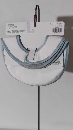 Neat Solutions 3 Bavaglini Neonati Ragazzi Blu Solare Grigio  - Foto 7 di 9
