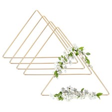 5Pcs For Dream Catcher Rings, 8 Inch Gold Triangular Macram  Ring