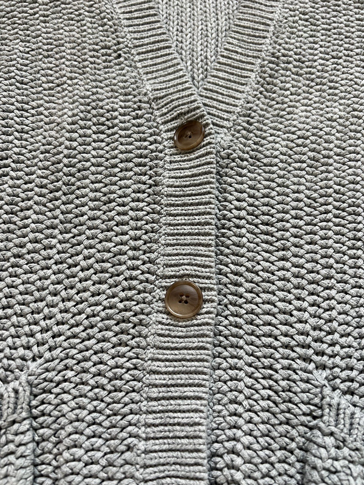 Gap Ribbed Knit V-Neck Button Front Cardigan Swea… - image 10