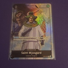 Bandai Saint Mjosgard (Alternate Art) OP13-092 Kingdoms of Intrigue Foil Rare