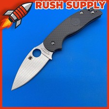 Spyderco Sage 5 Lightweigh Gray FRN Maxamet Steel Pocket Knife - C123PGY