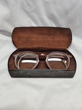 Vintage Sellstrom 6 3/4 Brown Safety Glasses