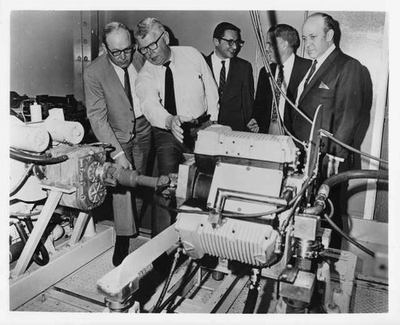 #ad #ad 1969 Lear Motors Pres and Board with Delta Engine Press Photo and Release 0003 $13.67