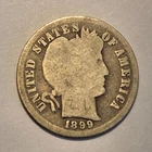 Nicer Low Mintage good 1899 P Barber Liberty Dime