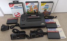 Sega Master System II, 2 Controlers, 3 Games Ghostbusters, Golden Axe & Donald