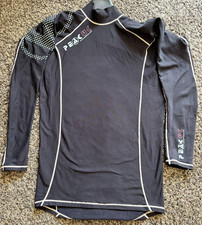 Peak UK Thermal Rash Vest - Large, Black, Men's, Long Sleeved, Rashy, Good Cond.