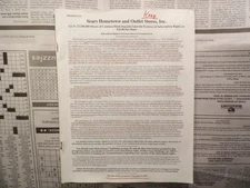 Sears Hometown and Outlet Stores Prospectus Sept 6 2012