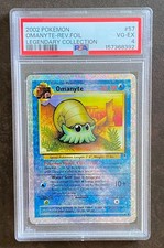Omanyte Reverse Foil PSA 4 2002 Legendary Collection 57/110 Pokemon WOTC on eBay