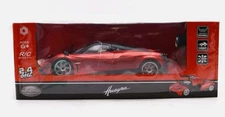 BRAHA RC Pagani Huayra Red 1:14 Scale 2.4GHz Remote Control Car with Lights
