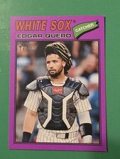 2026 Topps Heritage Light Purple Edgar Quero Chicago White Sox #239