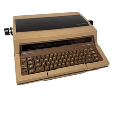 Smith-Corona Typetronic Electric Typewriter Model 1 E With Cover Vintage Works thumbnail