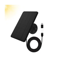 Camera Solar Panel Compatible with WYZE Battery Cam Pro Wireless Ou... Fast Ship