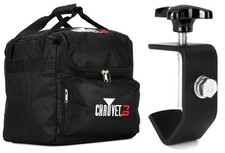 Chauvet DJ CHS-40 13x13x14-inch Lighting Bag  ADJ C-Clamp Value Bundle