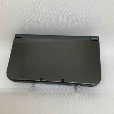 TOP IPS New Nintendo 3DS XL LL METALIC Black Console - Excellent